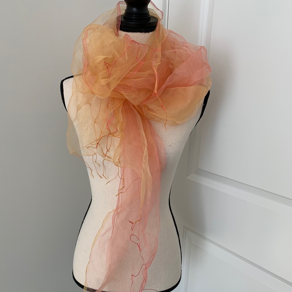 Gorgeous Sheer Ombré Scarf